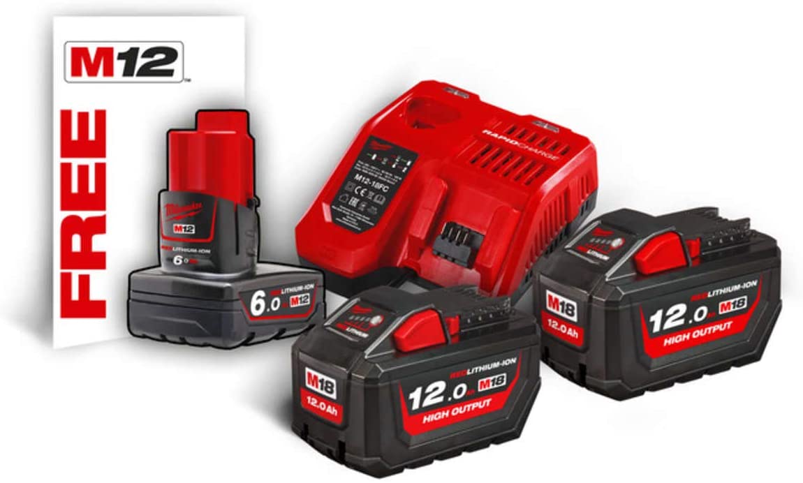 KIT BATTERIE-ENERGY KIT HIGH OUTPUT 18V BATTERIA 12V EXTRA-M18 HNRG-122