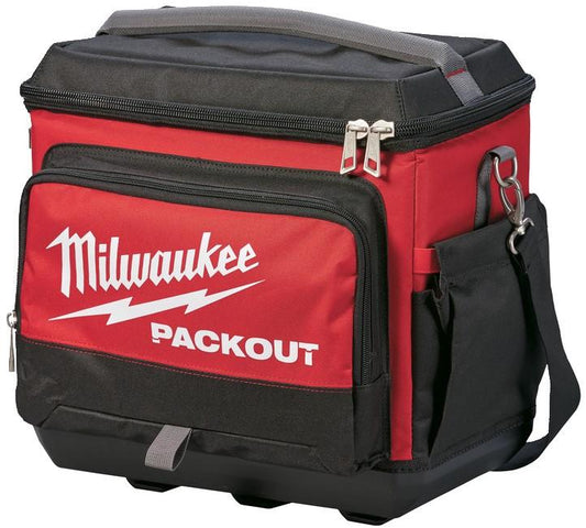 borsa termica packout milwaukee con tracolla e isolamento interno impermeabile