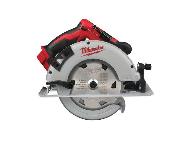 Sega circolare a batteria M18 milwaukee con adattatore per poter agganciare tutti gli aspiratori e base in alluminio pressato per la massima resistenza