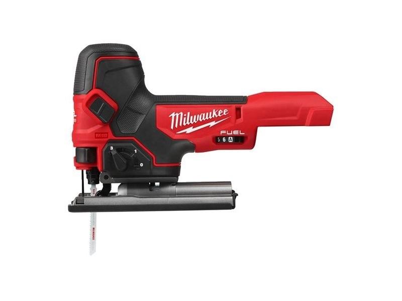 Seghetto alternativo a batteria M18 Milwaukee con interruttore ON/OFF ambidestro e copertura della scarpa morbida e rimuovibile