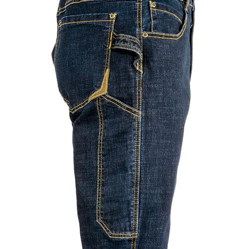 Pantaloni da lavoro cabries cofra con 2 tasche sul davanti, 2 tasche sul retro e un anello portamartello