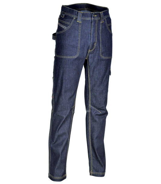 JEANS SPECIAL YARS PAMPLONA COFRA CON 1 tasca laterale porta attrezzi, 2 tasche anteriori, 2 tasche posteriori e anello portamartello